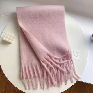 Khăn quàng cổ nữ - Khăn choàng mùa đông ấm áp Dạ Trắng Tuyết phong cách Hàn Quốc mềm mịn