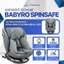 Ghế ngồi ô tô cho bé Babyro Spinsafe G406, 0-12 tuổi, xoay 360, lắp đặt isofix, bảo hành 12 năm