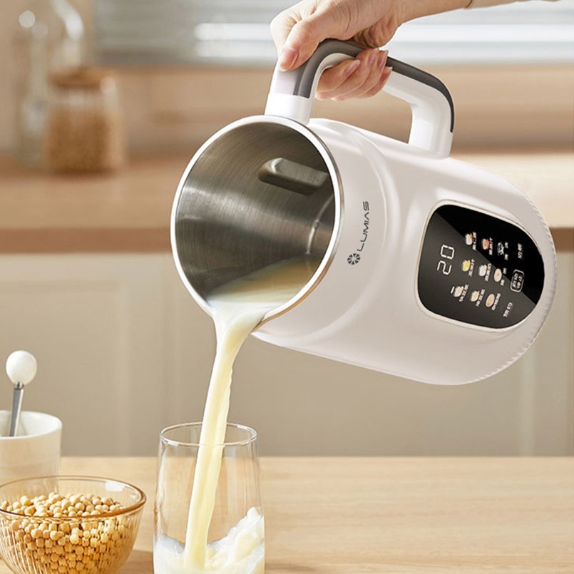 Máy làm sữa hạt 1.35L Lumias M135W/M135B - 8 công thức uống nóng/lạnh - Màn hình cảm ứng
