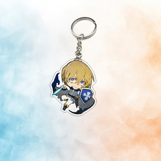 Móc Khóa Mica Keychain Fire Force 1 Dễ Thương phụ kiện trang trí chibi dễ thương