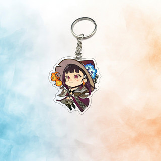 Móc Khóa Mica Keychain Fire Force 1 Dễ Thương phụ kiện trang trí chibi dễ thương