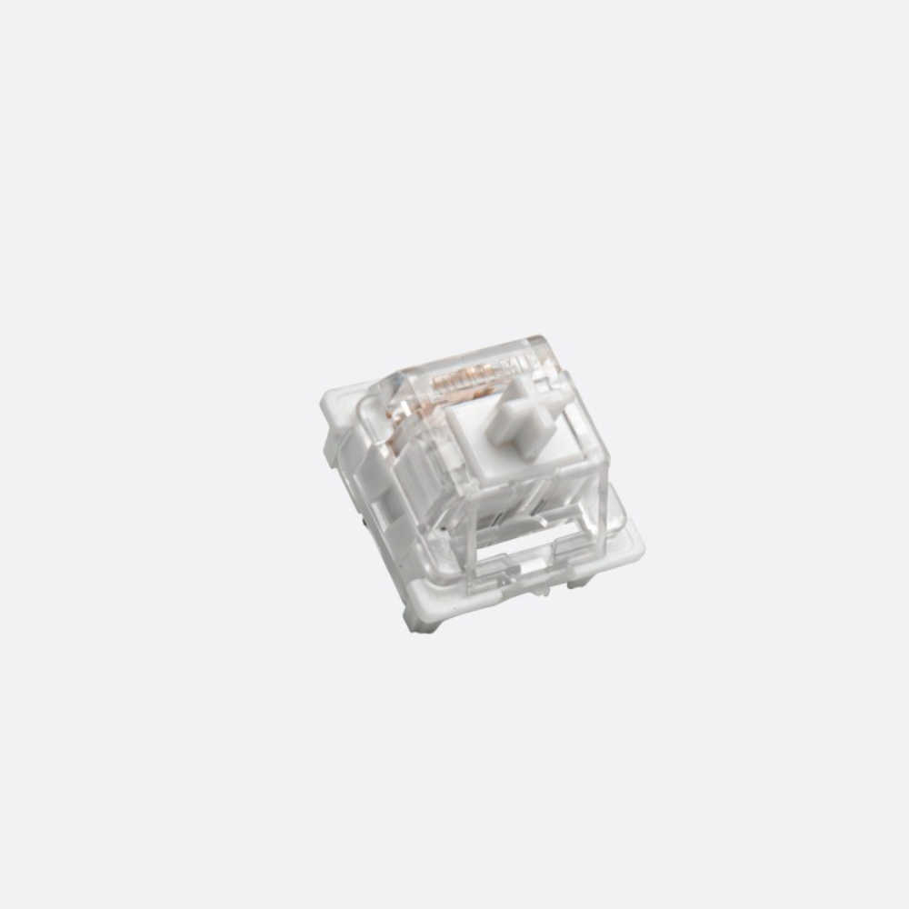 Combo Switch Outemu White Jade - 3 pin - Switch bàn phím cơ - Linear - Pre-lube - 55gf - Lực nhấn 45g - Hành trình 3.3mm | BigBuy360 - bigbuy360.vn
