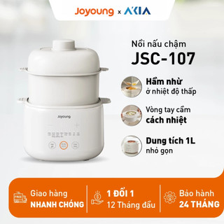 Nồi nấu chậm Joyoung JSC-107 - Dung tích 1L, Công suất 200W - Bản tiếng Việt, Bảo hành 24 tháng
