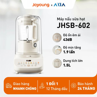 Máy làm sữa hạt đa năng Joyoung JHSB-602 - Dung tích 1.5L, Công suất 1000W, 12 Chức năng - BH 24T