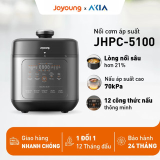 Nồi cơm áp suất đa năng Joyoung JHPC-5100 - Dung tích 5L (nấu cơm 1.8L), Công suất 900W