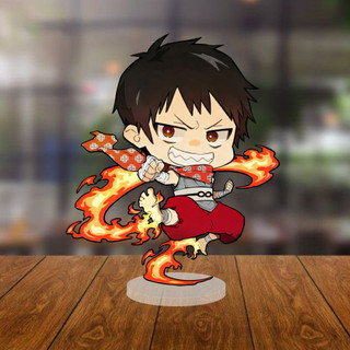 Mô Hình Acrylic 12cm Fire Force 1, Quà Tặng Anime, Trang Trí Bàn
