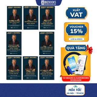Sách Lãnh Đạo JOHN C. MAXWEL Quản Trị Doanh Nghiệp, thiết yếu dành cho CEO, nhà quản lý, trưởng nhóm muốn xây dựng đội