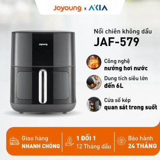 Nồi chiên không dầu 6L Joyoung JAF-579 - Công suất 2100W - 2 cửa sổ quan sát