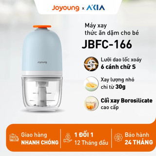 Máy xay thức ăn dặm 0.3L Joyoung JBFC-166, Lưỡi dao 6 cánh, Công suất 200W, Bảo hành 24 tháng
