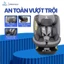 Ghế ngồi ô tô cho bé 0-12 tuổi Babyro i-Spinsafe Pro, xoay 360, lắp đặt isofix, tiêu chuẩn R129