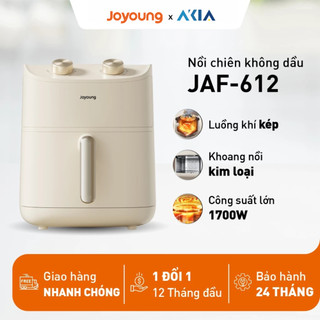 Nồi chiên không dầu 6L Joyoung JAF-612, Công suất 1700W, Điều khiển núm xoay, BH 24 tháng