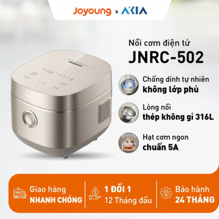Nồi cơm inox 1.8L Joyoung JNRC-502 , Chống dính tự nhiên, Công suất 860W, Bản tiếng Việt, BH 24 tháng