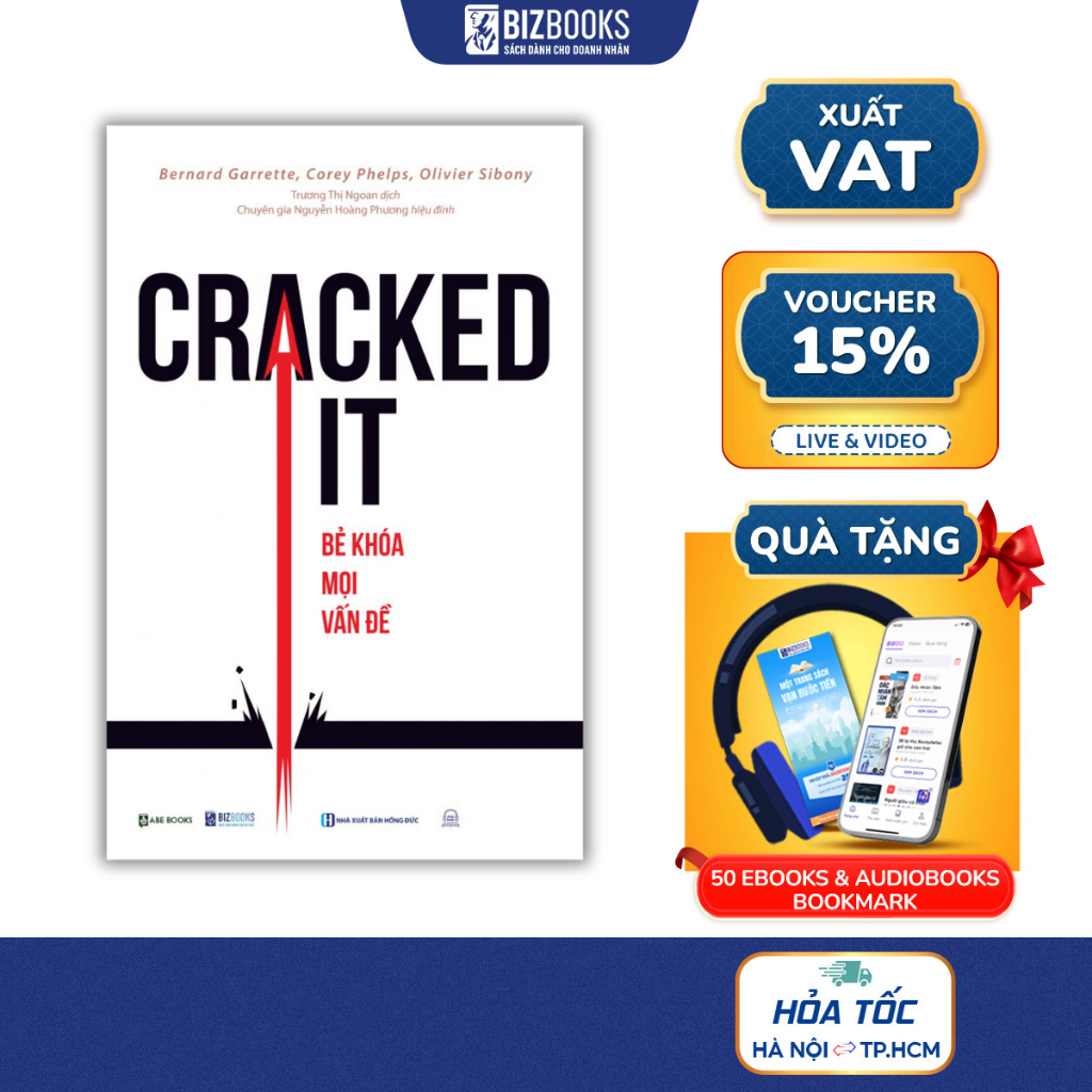 Sách Cracked It! Bẻ Khoá Mọi Vấn Đề - Phương Pháp 4S