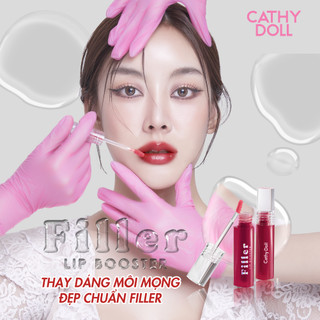 Son Kem Bóng Cathy Doll Filler Lip Booster Giúp Đôi Môi Mềm Mại Và Căng Bóng 3.3g