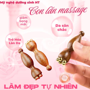 Con lăn massage mặt 5 hạt đồng giúp giảm bọng mắt và hỗ trợ nâng cơ trẻ hóa làn da-MỸ NGHỆ DƯỠNG SINH HT