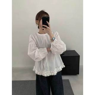 𝗝𝗲𝘀𝘀𝗶 - |LY LINEN| Áo sơ mi Linen tay phồng bèo