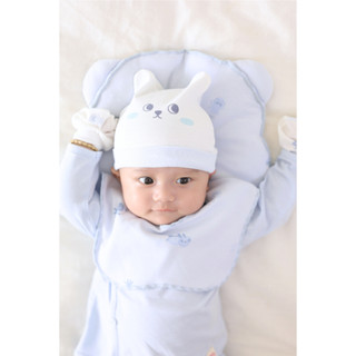 M&B (0-12M) Bộ quần áo dài tay đáng yêu chất cotton cao cấp mềm mịn, thoáng mát thấm hút mồ hôi tốt