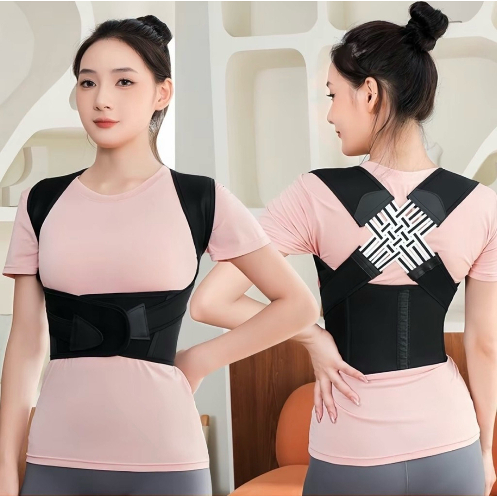 Đai Chống Gù Lưng Định Hình Vóc Dáng,Đai Chỉnh Tư Thế Nam Nữ Loại 1