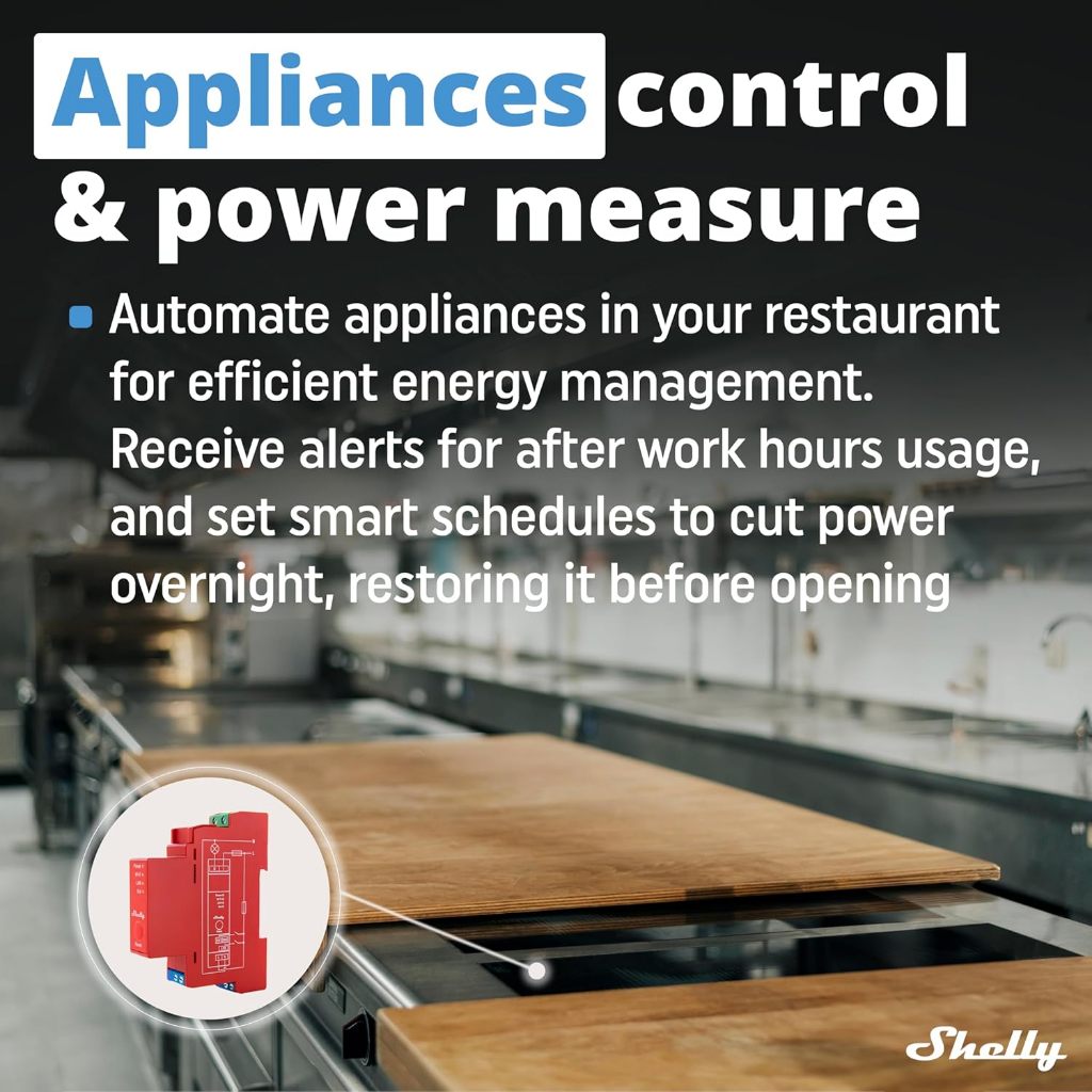 Shelly Pro 1PM – Smart Relay 16A  110-240VAC+ Power Meter | Điều khiển từ xa qua WiFi/LAN