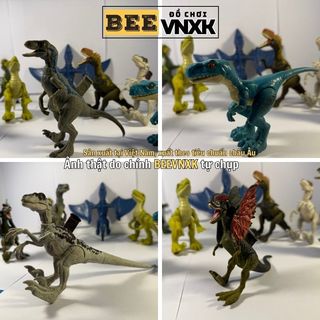 Mô hình Khủng long xuất xịn có khớp cử động, lem màu, nhiều size to nhỏ (Chọn mẫu) - Đồ chơi BEE VNXK