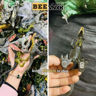 Mô hình Khủng long xuất xịn có khớp cử động, lem màu, nhiều size to nhỏ (Chọn mẫu) - Đồ chơi BEE VNXK