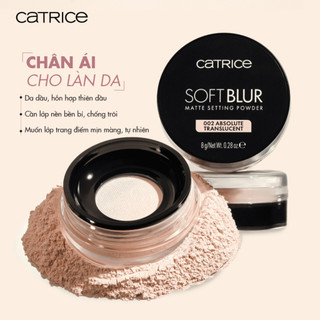 Phấn Phủ Catrice Soft Blur Matte Setting Powder Mỏng Nhẹ Kiềm Dầu 8g Duduhouse