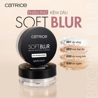 Phấn Phủ Catrice Soft Blur Matte Setting Powder Mỏng Nhẹ Kiềm Dầu 8g Duduhouse