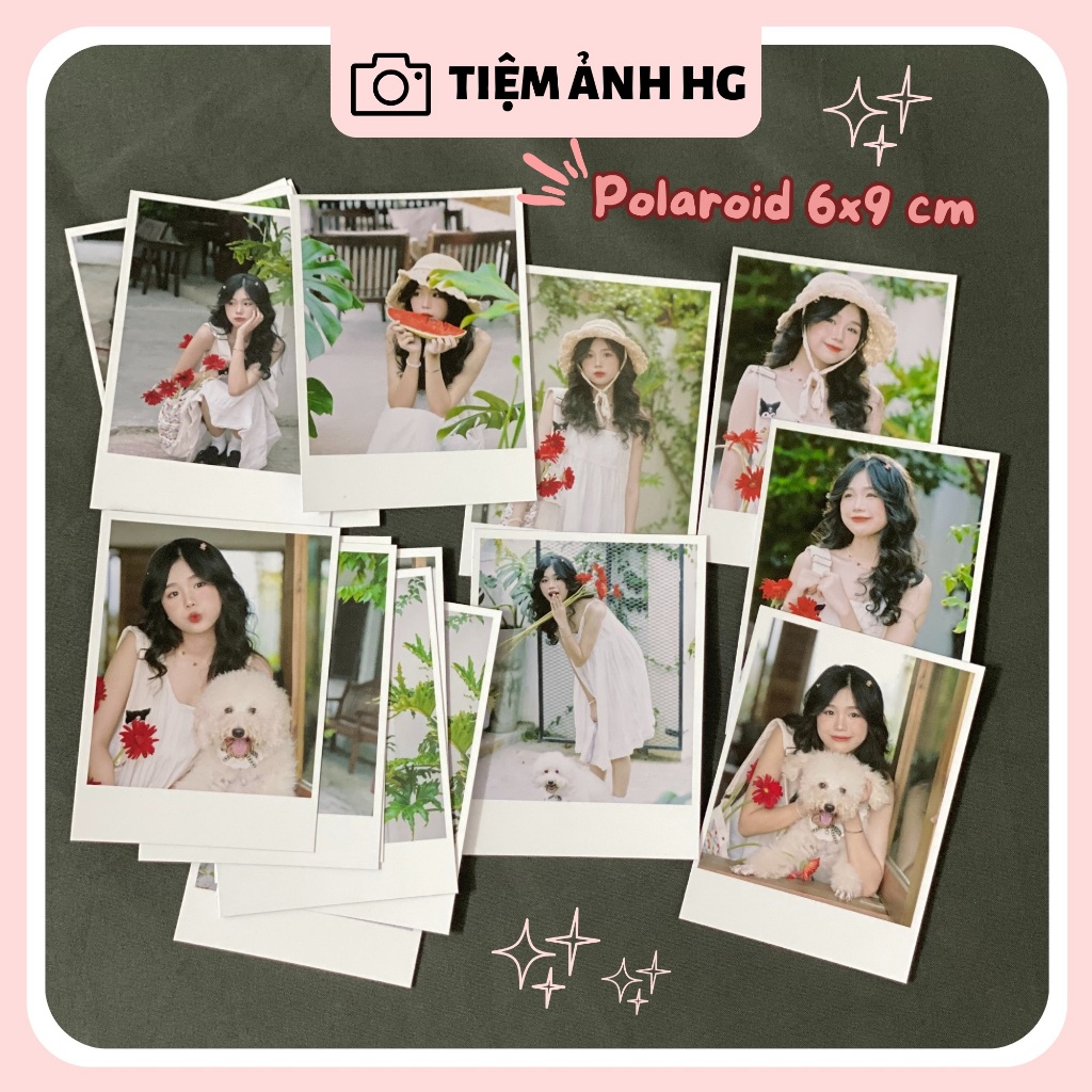 In ảnh kích thước 6x9 polaroid theo yêu cầu chất lượng cao- giá rẻ- ảnh thật