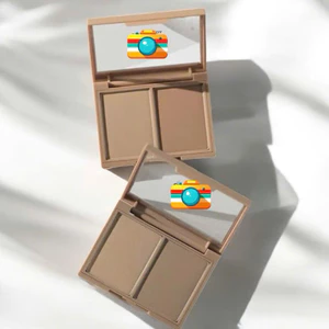 Phấn tạo khối 2 ngăn 3 Chị Em siêu mịn – contour & shading tự nhiên – Soft Brown / Ash Brown