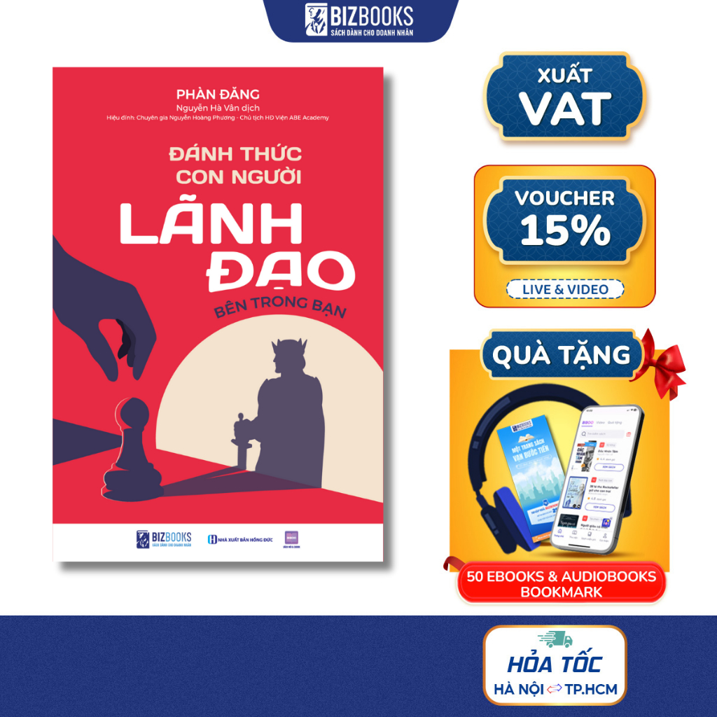 Sách Đánh Thức Con Người Lãnh Đạo Bên Trong Bạn - Bizbooks