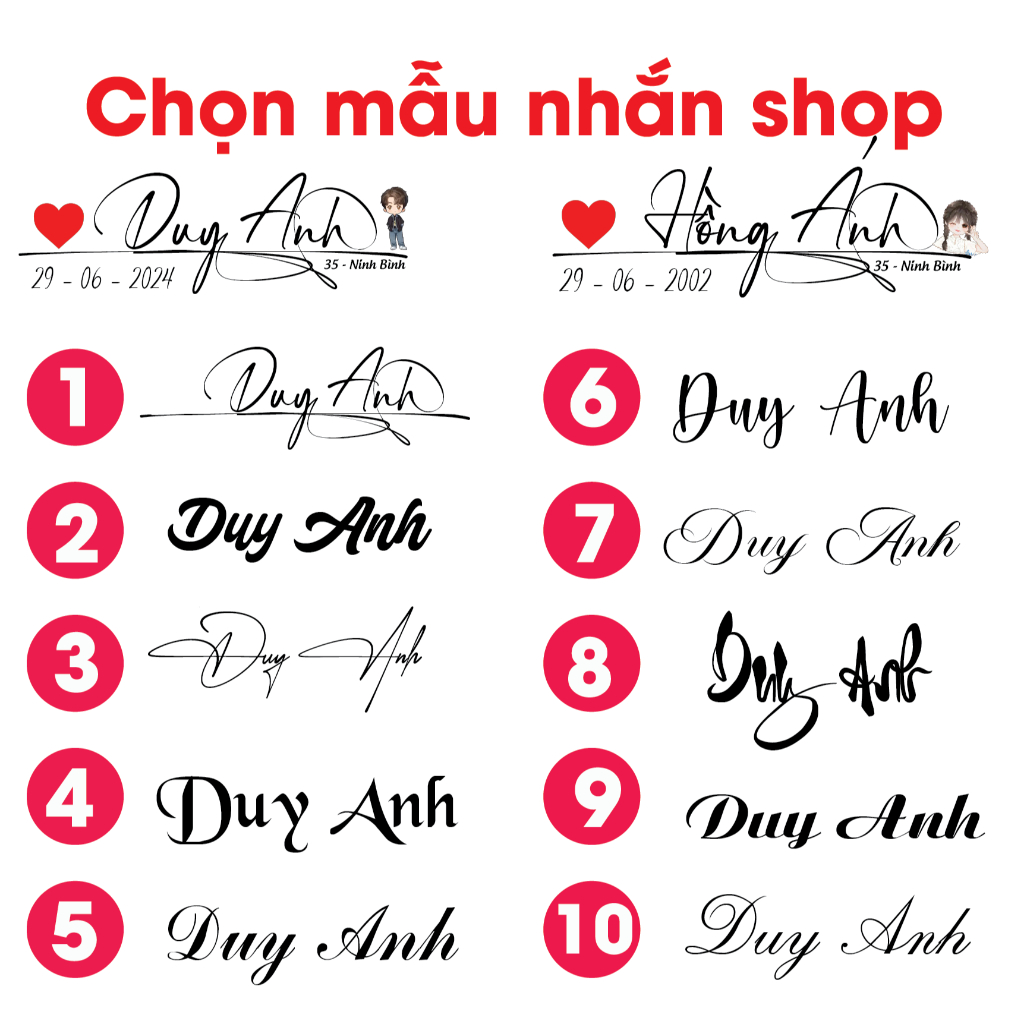Tem tên theo yêu cầu, tem chữ ký dán xe máy, dán ô tô, mũ bảo hiểm,nhắn shop (TÊN SDT N/S) tem nổi 3D chống nước bền màu