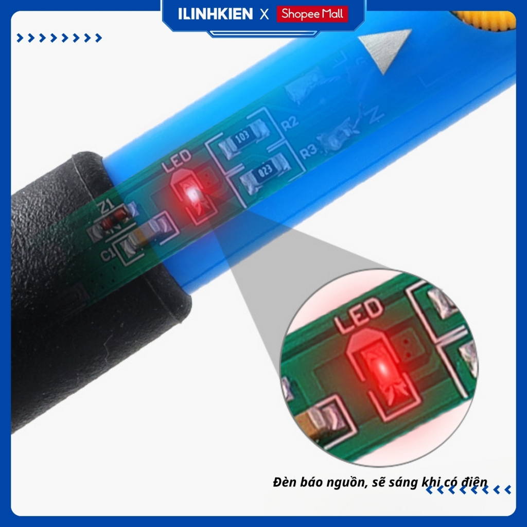 Mỏ hàn thiếc 908S 60W 220V điều chỉnh nhiệt độ chất lượng cao ILinhkien