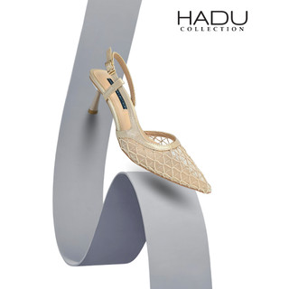 Giày Cao Gót 7P SlingBack SARA Lưới HADU MM7148 Chất Liệu Cao Cấp Đế Chống Trượt BH 12T