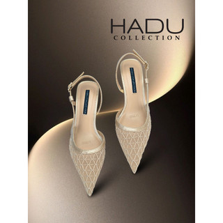 Giày Cao Gót 7P SlingBack SARA Lưới HADU MM7148 Chất Liệu Cao Cấp Đế Chống Trượt BH 12T