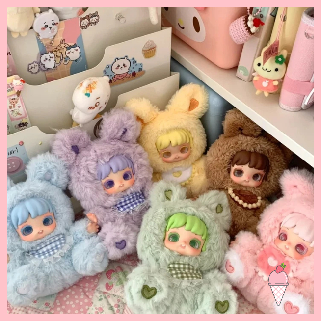 [Hỏa tốc] Miana Nighty-night To U Series Blind Box Confirmed Figure Hot Plush Toy Gift chính hãng