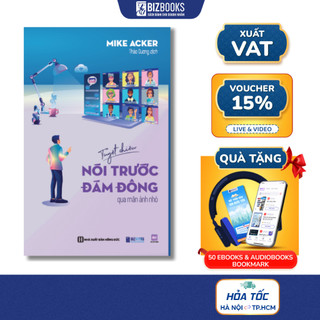 Sách - Tuyệt Chiêu Nói Trước Đám Đông Qua Màn Ảnh Nhỏ - Bizbooks