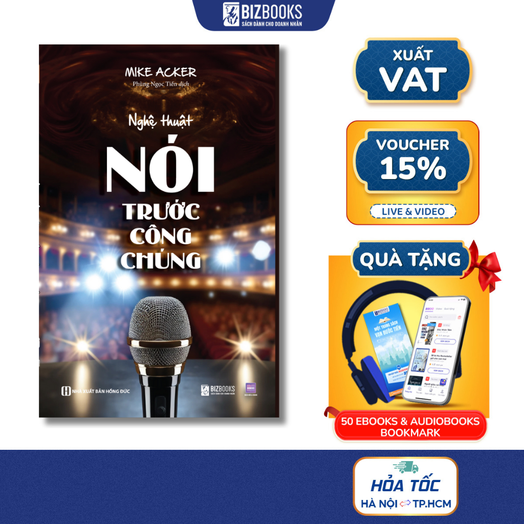 Sách Nghệ Thuật Nói Trước Công Chúng – 7 Chiến Lược Xua Tan Sợ Hãi & Tự Tin Giao Tiếp
