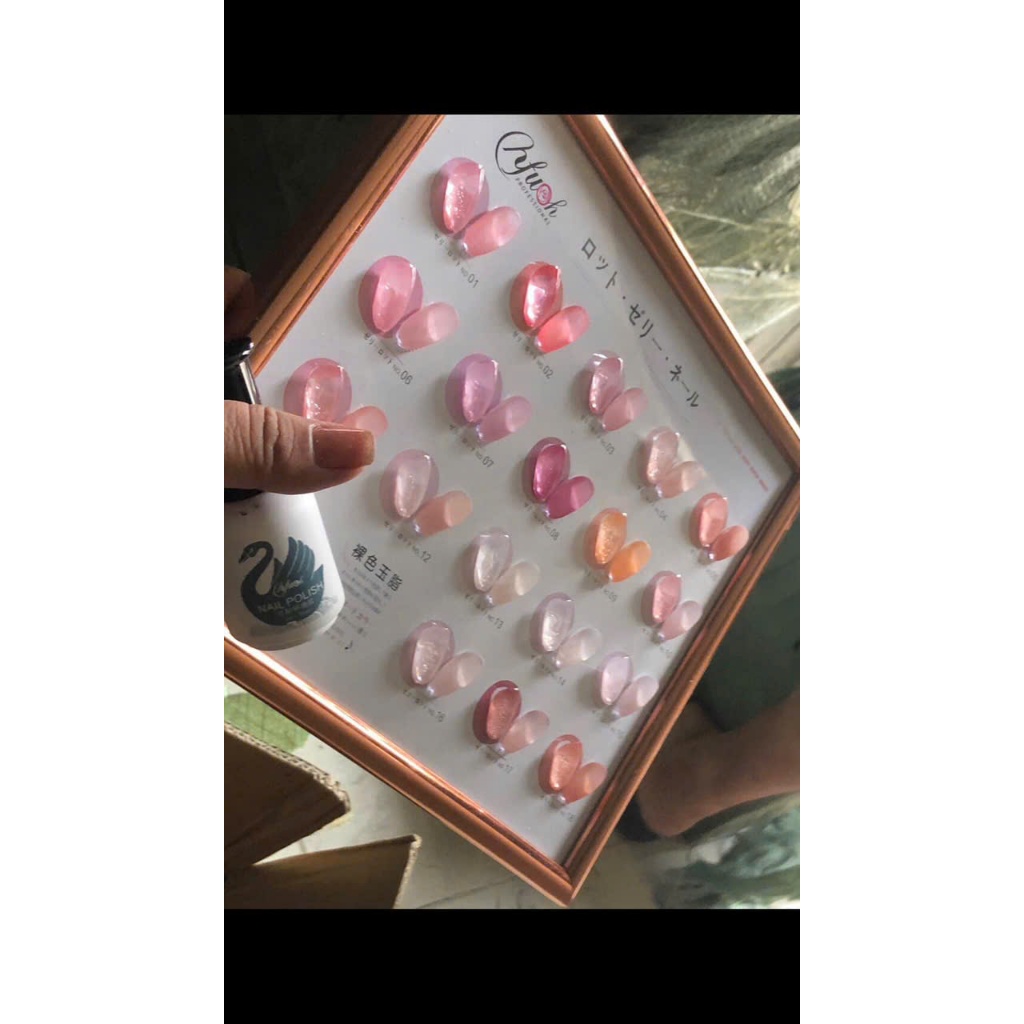 Sơn Gel Thạch NFU.OH Cao Cấp - Hiệu Ứng Trong Suốt, Căng Mọng - Tone Màu Nude Tự Nhiên, Bền Màu 4 Tuần
