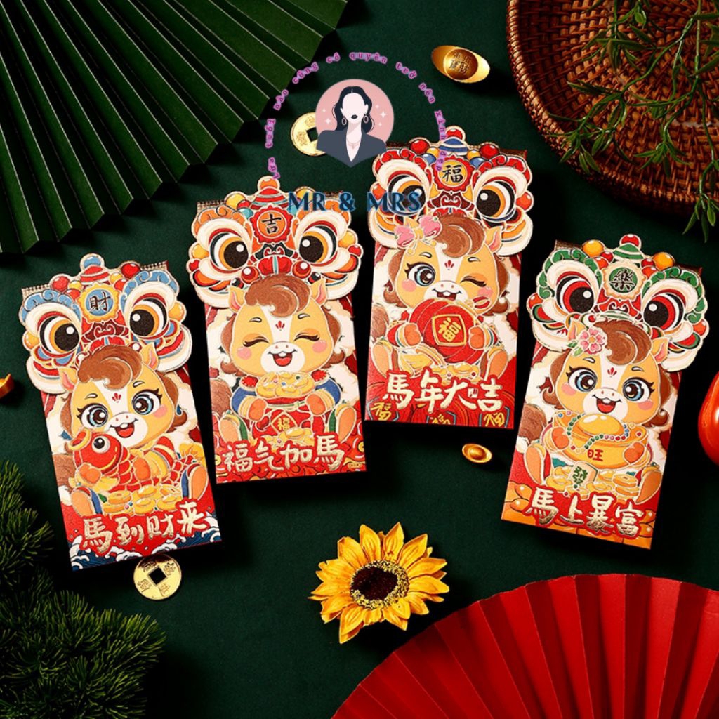 2026 Bao Lì xì Bính Ngọ - Mr&mrshouse