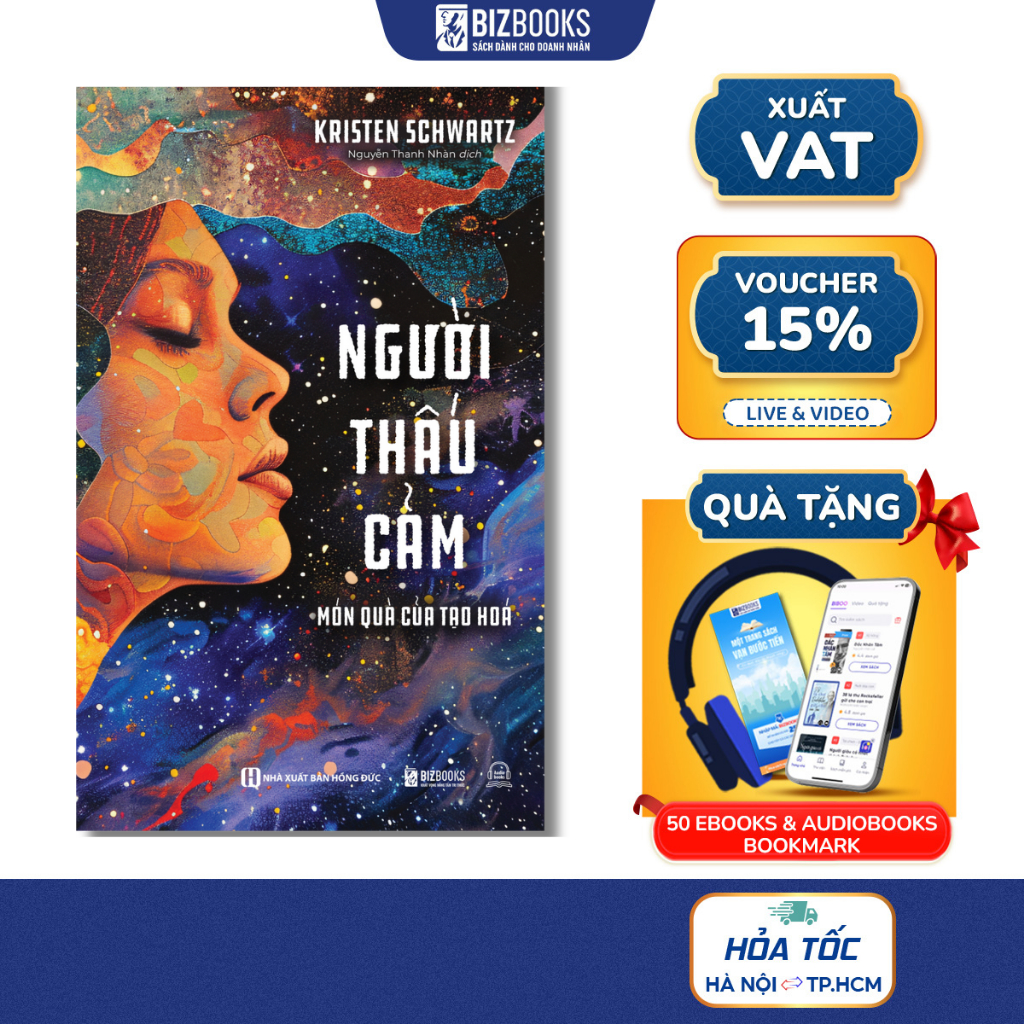 Sách Người Thấu Cảm - Món Quà Của Tạo Hóa - Cân Bằng Giữa Lý Trí Và Cảm Xúc - Bizbooks