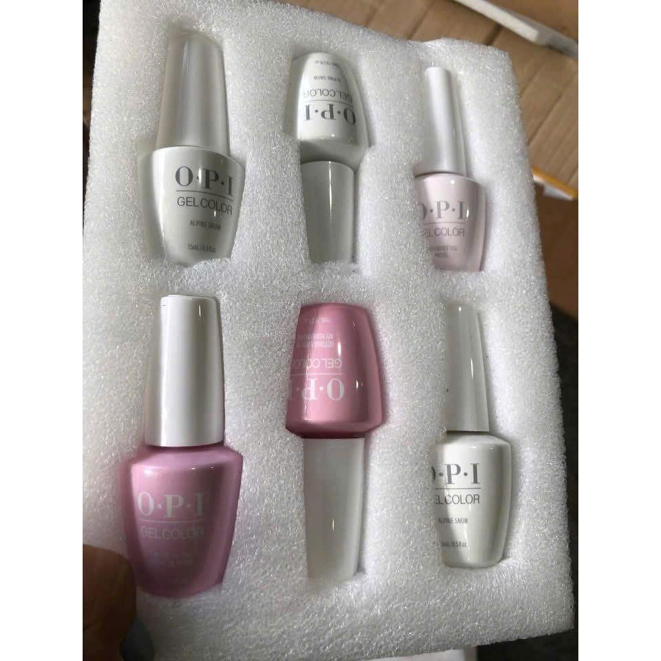 Set Sơn Gel OPI Chính Hãng Đủ Màu - Chai 15ml - Chất Sơn Cao Cấp, Lên Màu Chuẩn Đẹp