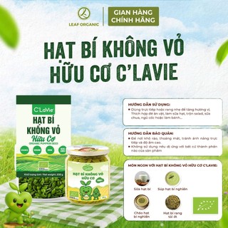 Hũ đậu hạt hữu cơ C'Lavie cho bé ăn dặm giàu dinh dưỡng, tiện lợi