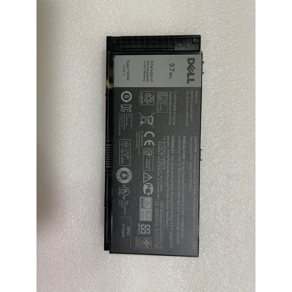 Pin Laptop Dell Precision M4600 M4700 M4800 M6600 M6800 M6700 FV993 FJJ4W 97W ( BH 12 THÁNG )