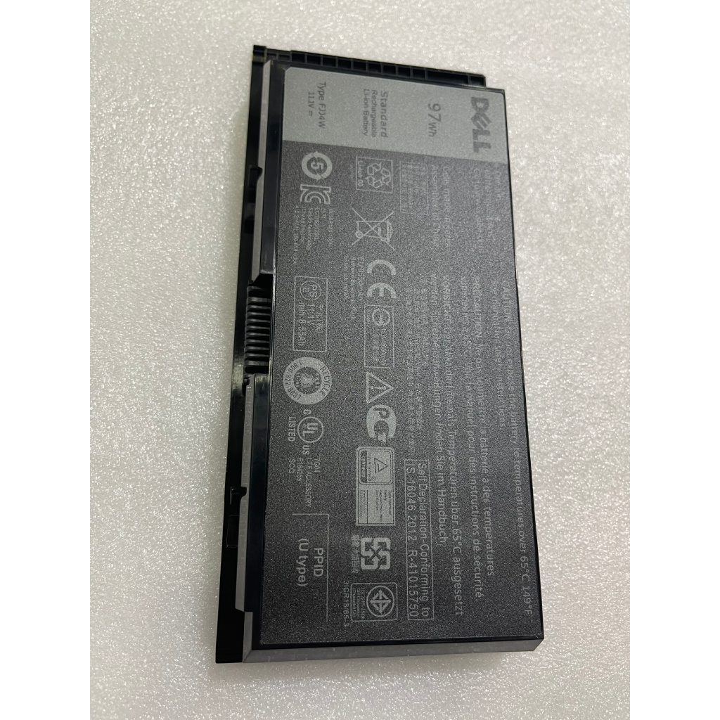 Pin Laptop Dell Precision M4600 M4700 M4800 M6600 M6800 M6700 FV993 FJJ4W 97W ( BH 12 THÁNG )