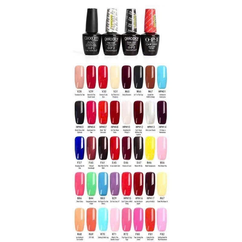 Sơn Gel OPI (O.P.I GelColor) Chính Hãng - Chai 15ml Tiêu Chuẩn - Bán Lẻ 1 Lọ