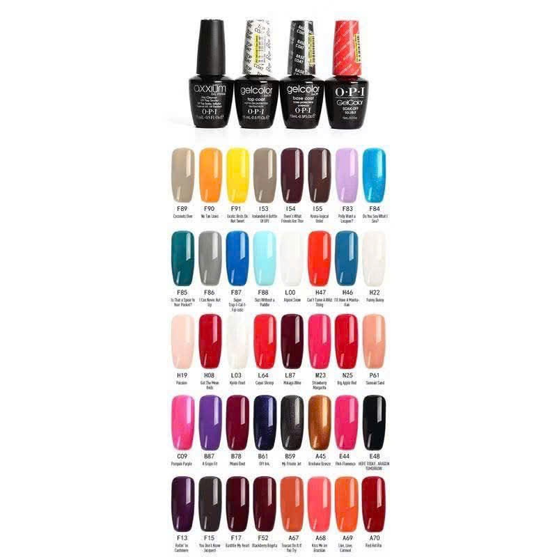 Sơn Gel OPI (O.P.I GelColor) Chính Hãng - Chai 15ml Tiêu Chuẩn - Bán Lẻ 1 Lọ
