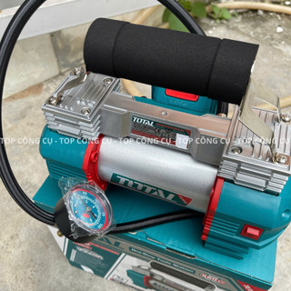 TOTAL  Máy bơm hơi cầm tay tự động dùng pin 20V TACLI2026