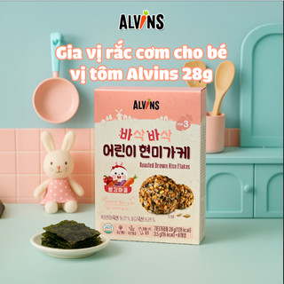 Gia Vị Rắc Cơm Cho Bé Vị Gà Alvins 28g Tăng Hương Vị, Giúp Bé Ăn Ngon Hơn - Natural Market