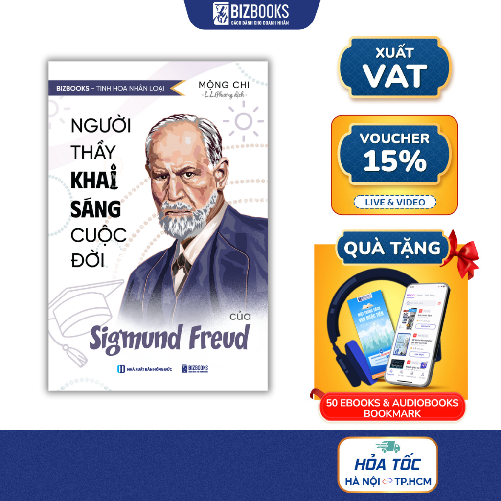 Sách Người Thầy Khai Sáng Cuộc Đời Của Sigmund Freud - Bizbooks