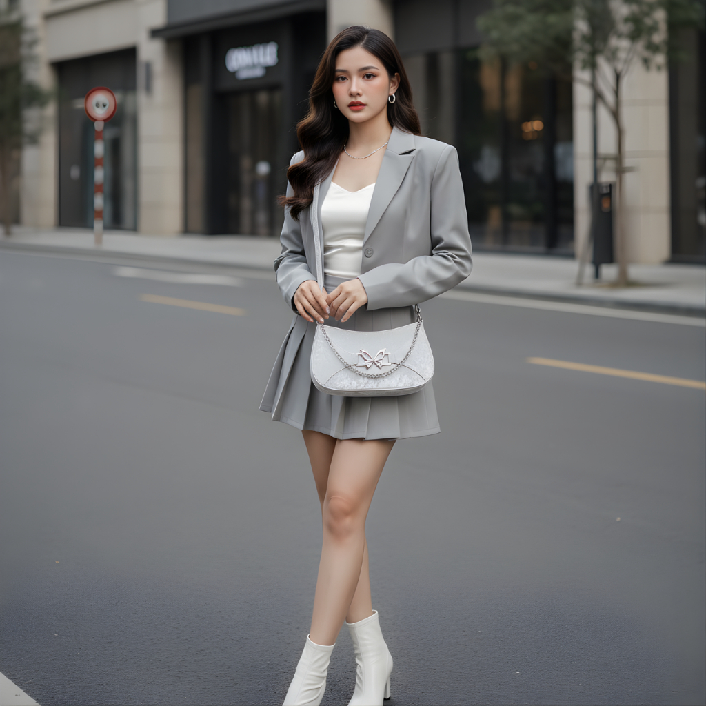 Túi Đeo Vai 𝐒𝐚𝐦𝐩𝐭𝐲 Nữ Phụ Kiện Cánh Bướm Phong Cách Hàn Quốc Nhiều Màu Sắc